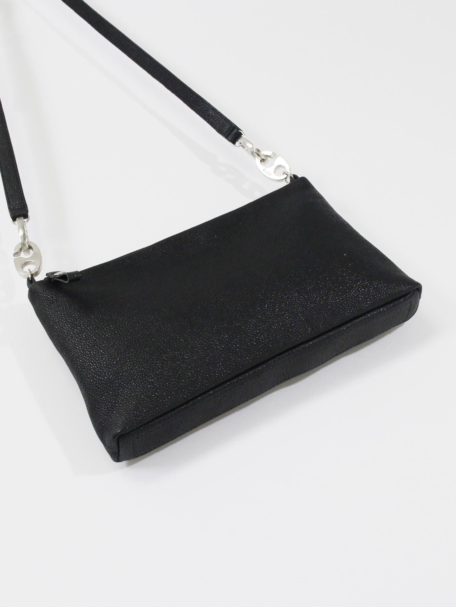 漆塗ワントーンポーチショルダー - One Tone Pouchi Shoulder