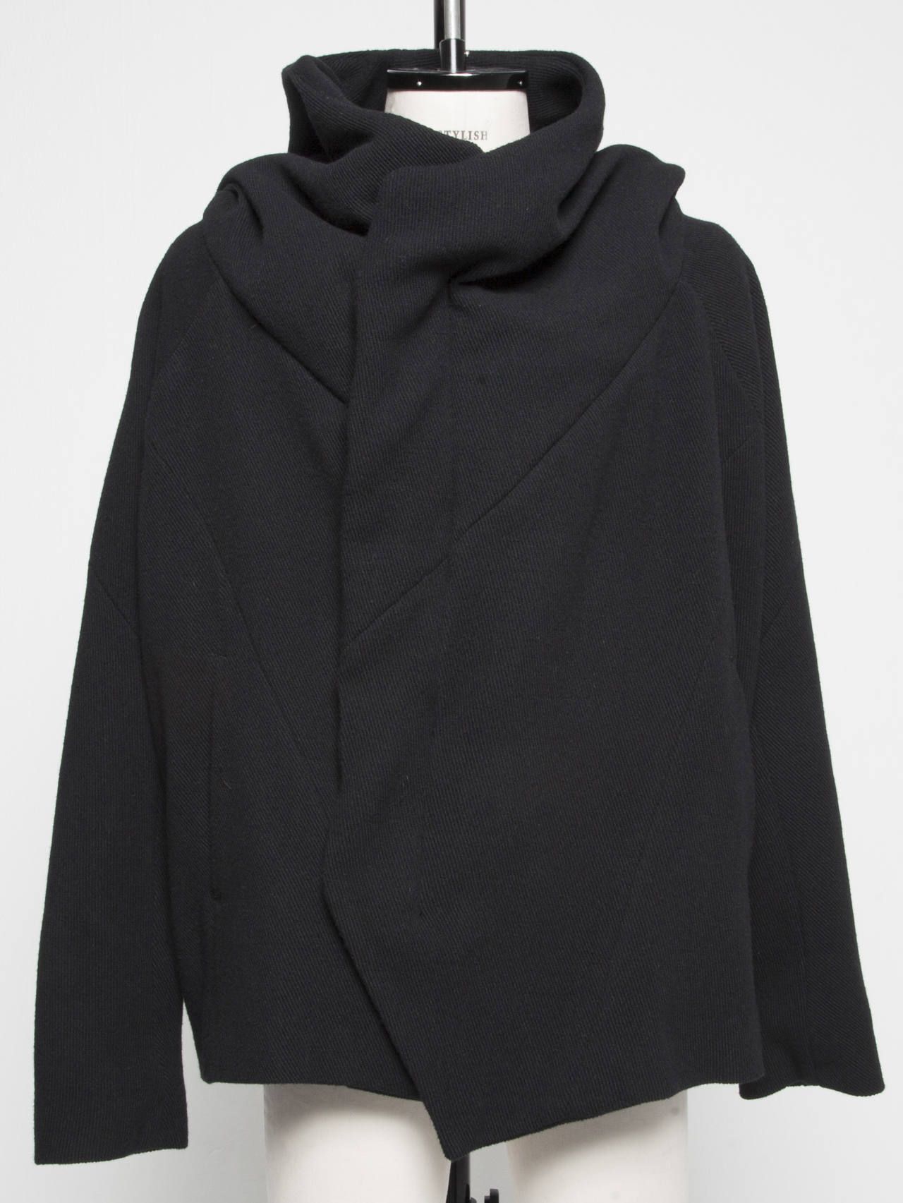 フードブルゾン - GEOMETRIC HOODED JACKET