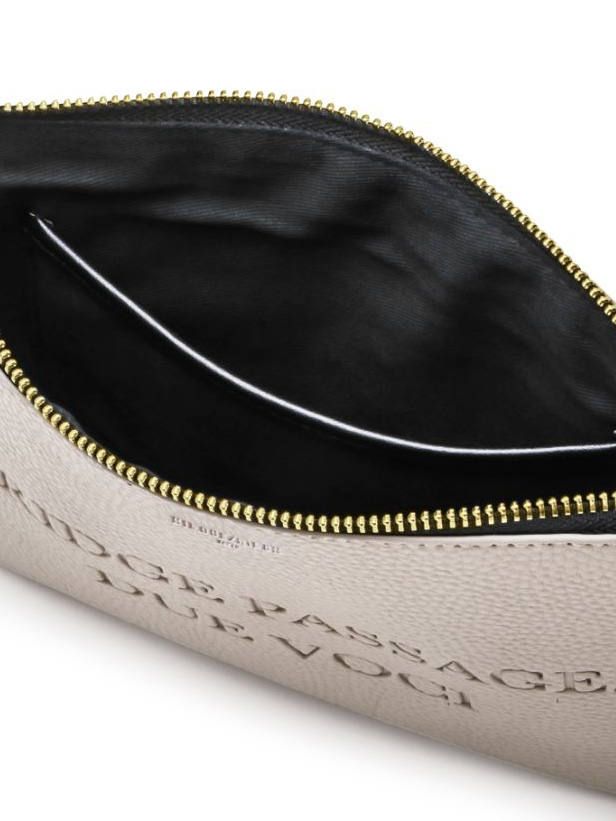 レザークラッチバッグ - LEATHER CLUTH BAG - BEG