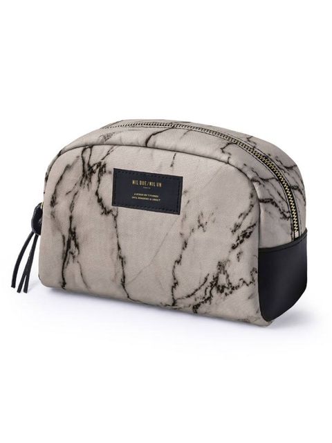 ラージレザータグポーチ - LARGE LEATHER TAG POUCH MARBLE