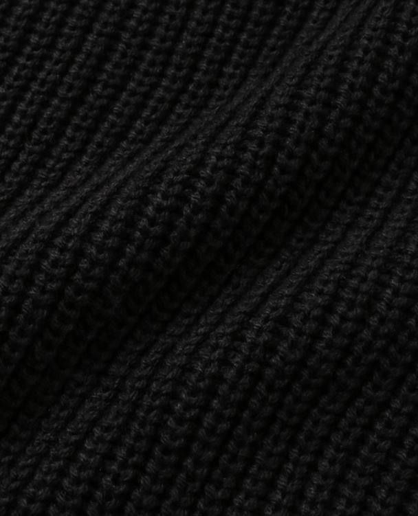 【先行予約】サイドスプリットロングニットフーディー - SIDE SPLET LONG KNIT HOODIE
