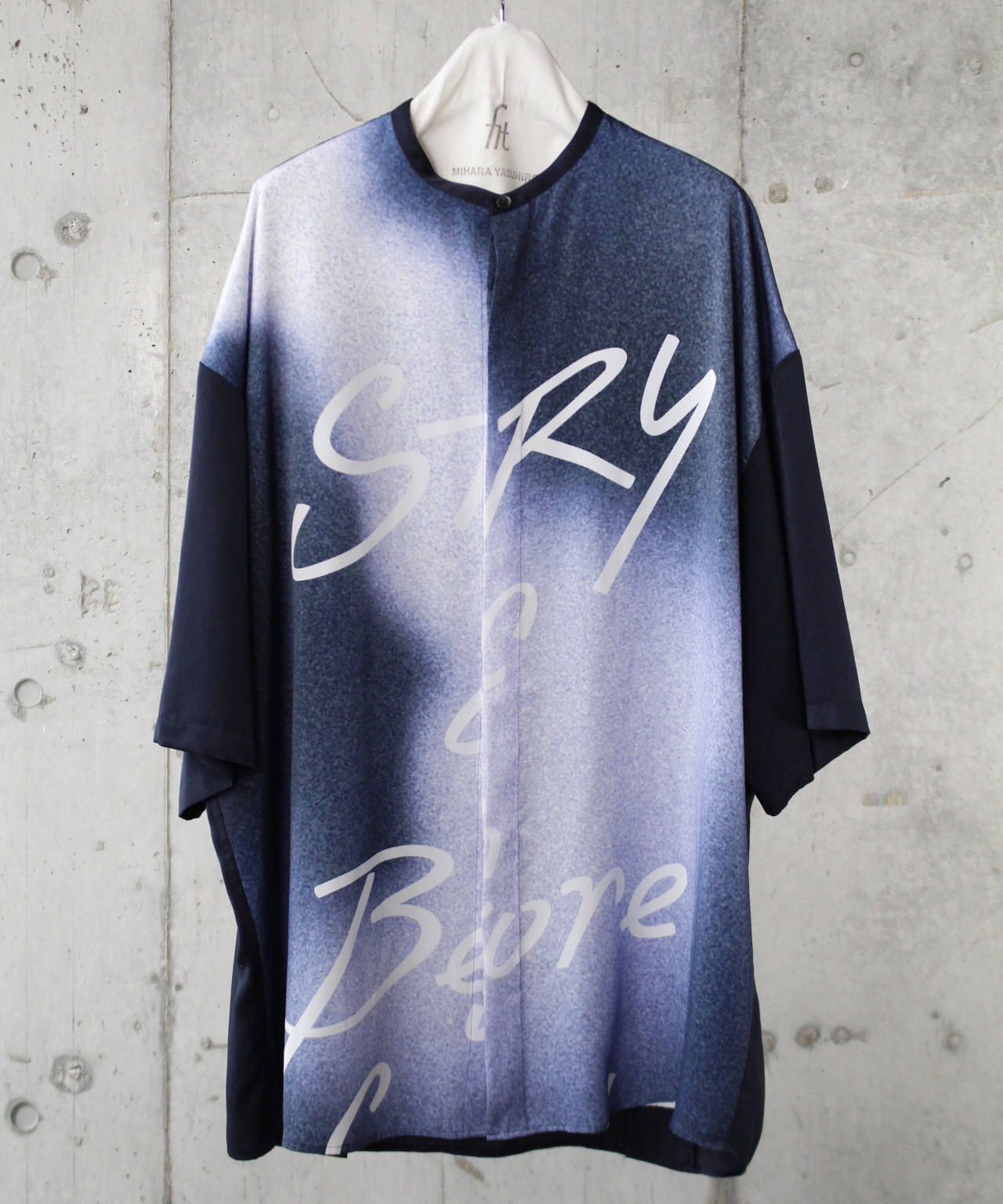 FIT MIHARA YASUHIRO - PANNEL PRINTED SHIRT | ADDICT WEB SHOP