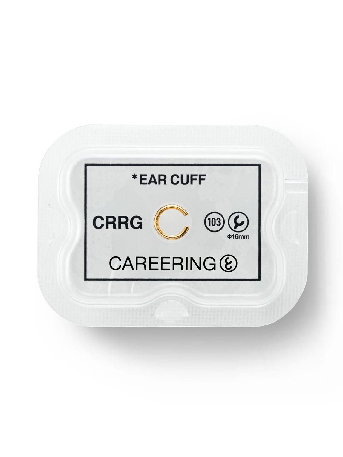 CAREERING - 【片耳用】 イヤーカフ - EAR CUFF 103(GOLD) | ADDICT