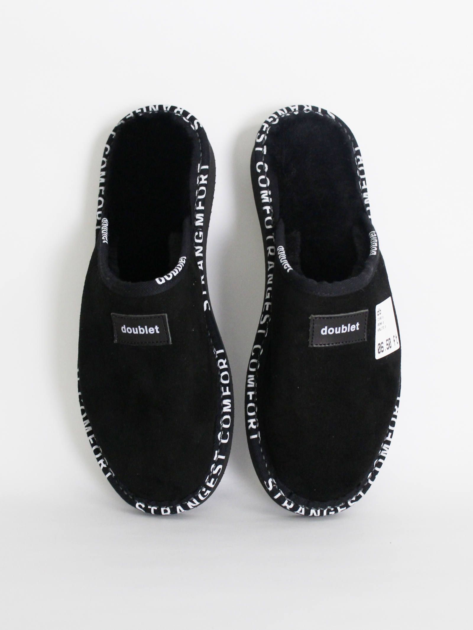 doublet - 《残り一点》 ムートンショートスリッパ - MOUTON SLIPPER