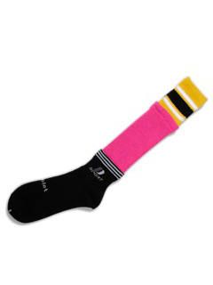 レイヤードソックス - 3LAYERED SPORTS SOCKS - BLACK