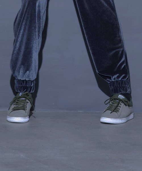 ハイブリットハイカットスニーカー -  HALF LOW SNEAKER -GREE