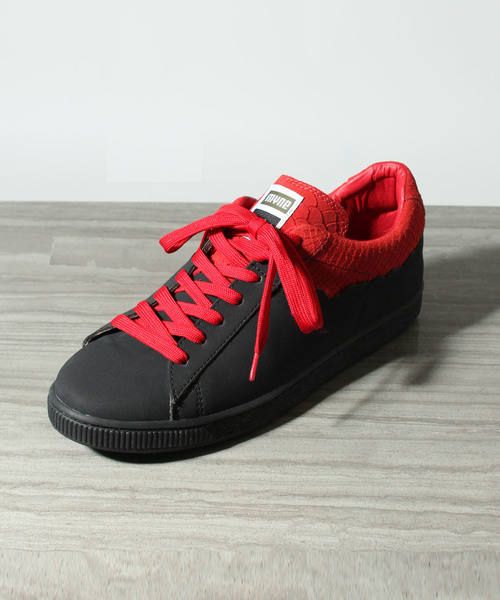 ハイブリットハイカットスニーカー -  HALF LOW SNEAKER - BLACK