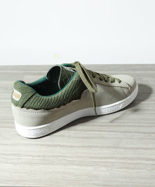 ハイブリットハイカットスニーカー -  HALF LOW SNEAKER -GREE