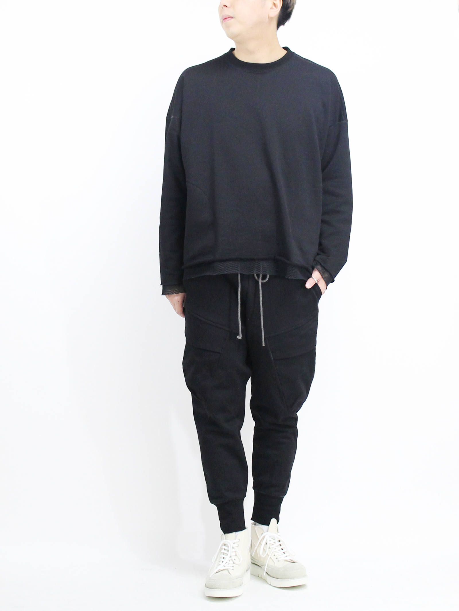 裏毛カーゴパンツ