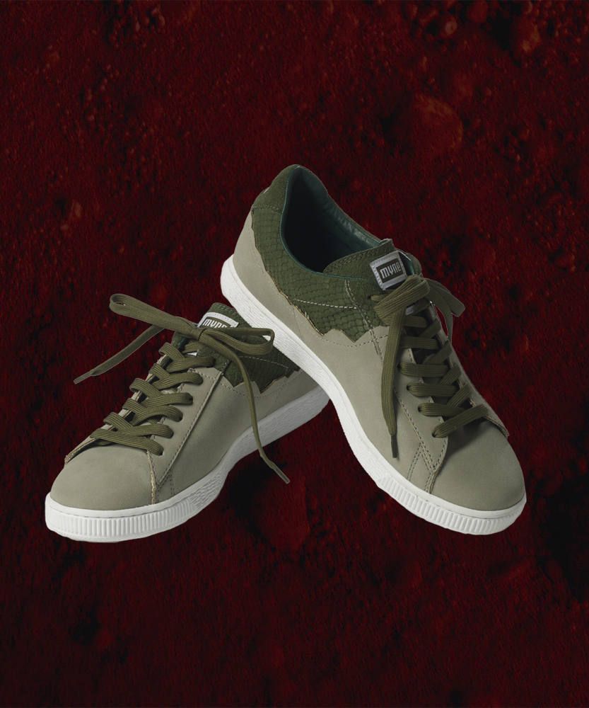 MYNE - ハイブリットハイカットスニーカー - HALF LOW SNEAKER -GREE | ADDICT WEB SHOP