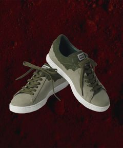 ハイブリットハイカットスニーカー -  HALF LOW SNEAKER -GREE