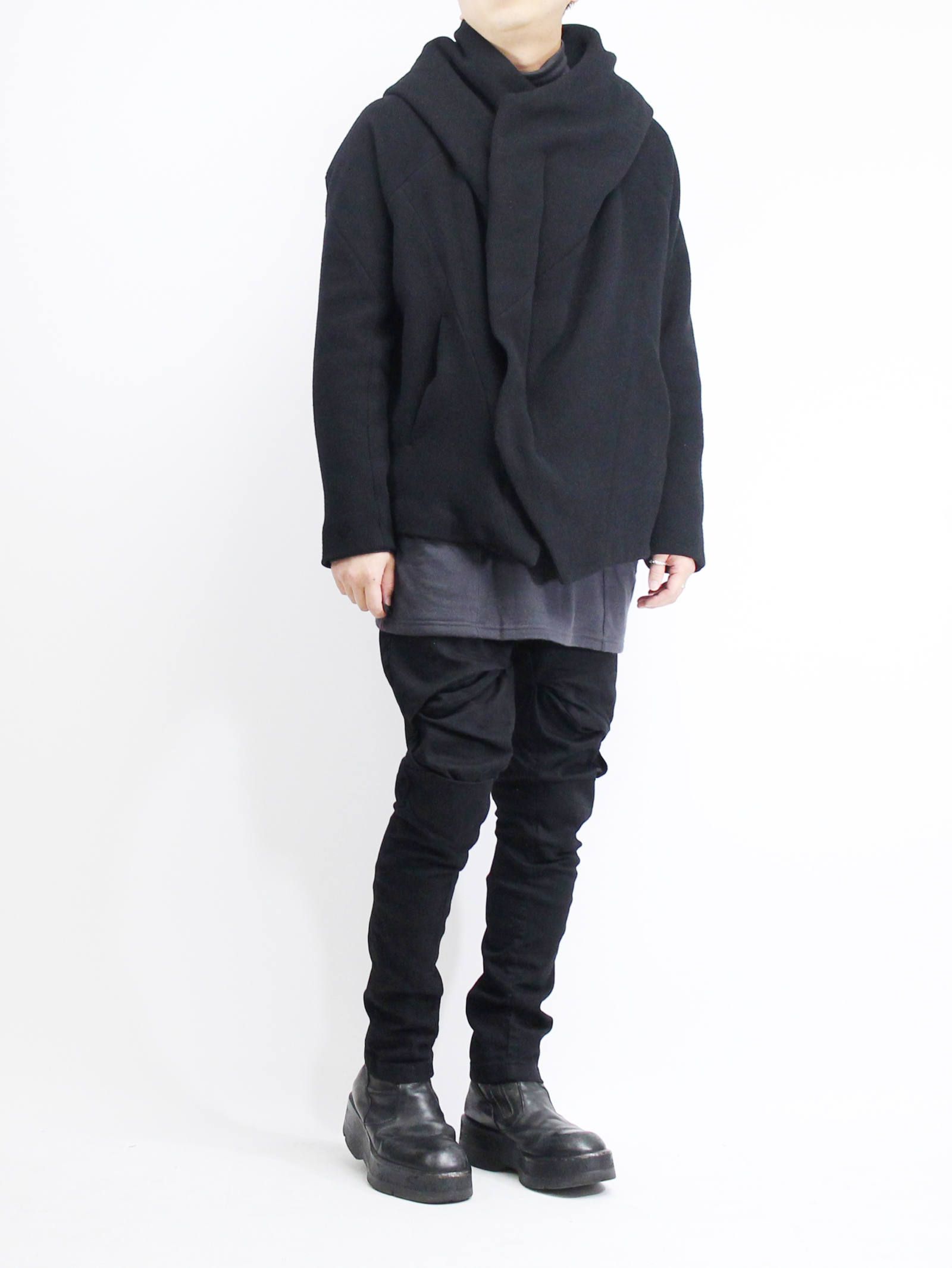 JULIUS - フードブルゾン - GEOMETRIC HOODED JACKET | ADDICT WEB SHOP