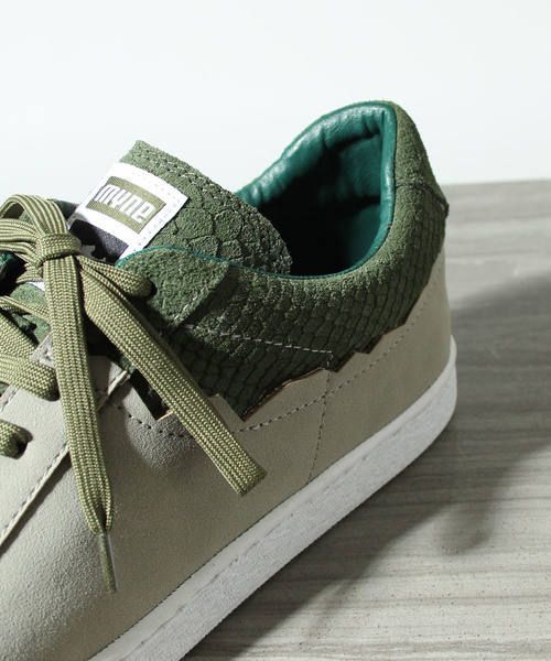 ハイブリットハイカットスニーカー -  HALF LOW SNEAKER -GREE