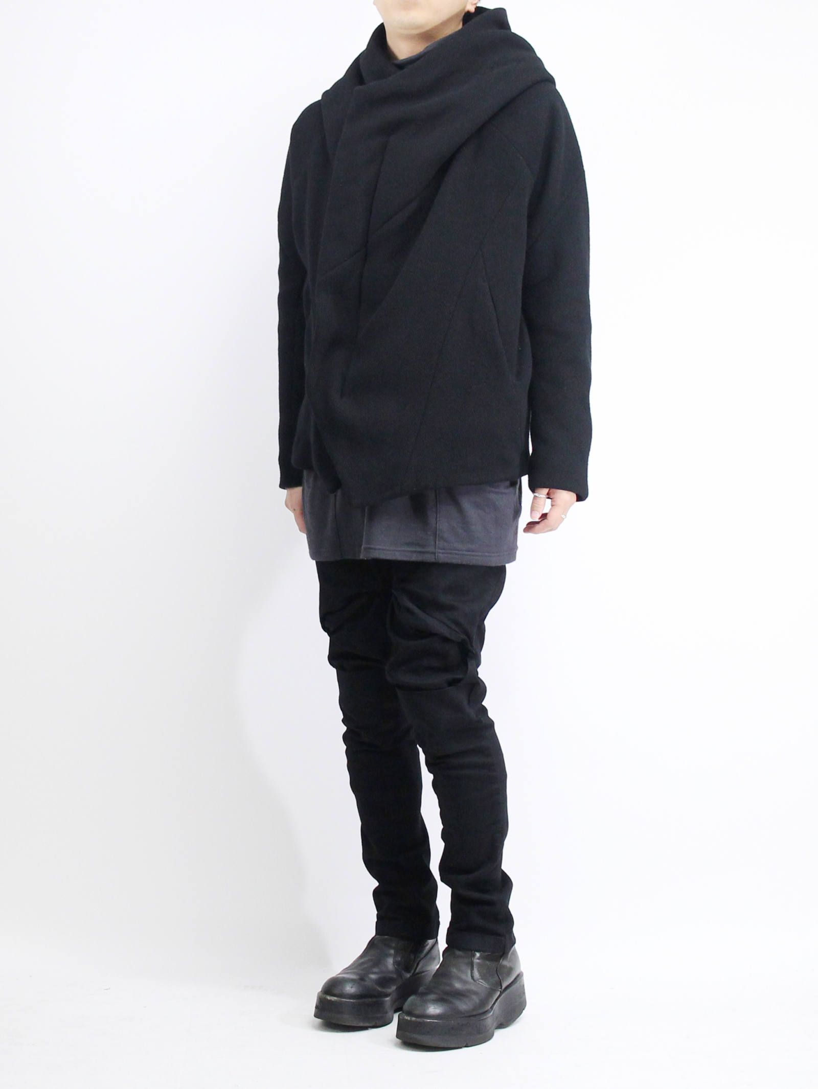 JULIUS - フードブルゾン - GEOMETRIC HOODED JACKET | ADDICT WEB SHOP