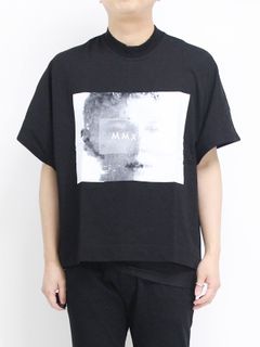 プリントカイトTシャツ - PRINT T-SHIRT - BLACK 657CPM11