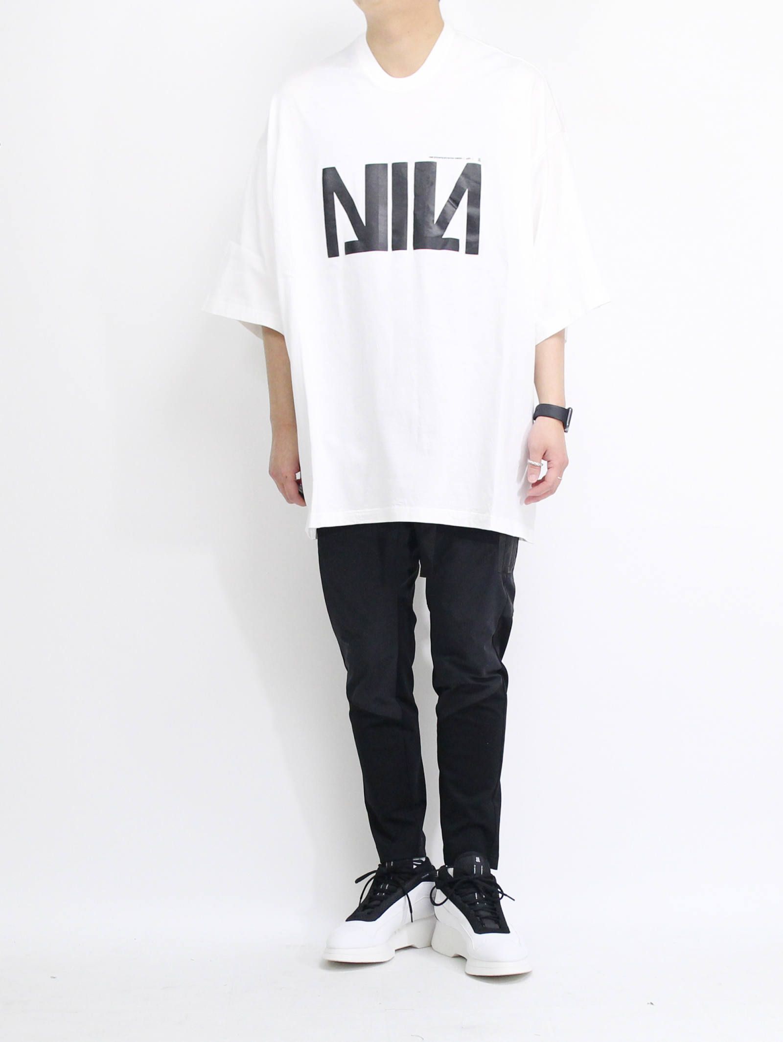 ニルズビッグTシャツ -  NIL BIG T-SHIRT - white