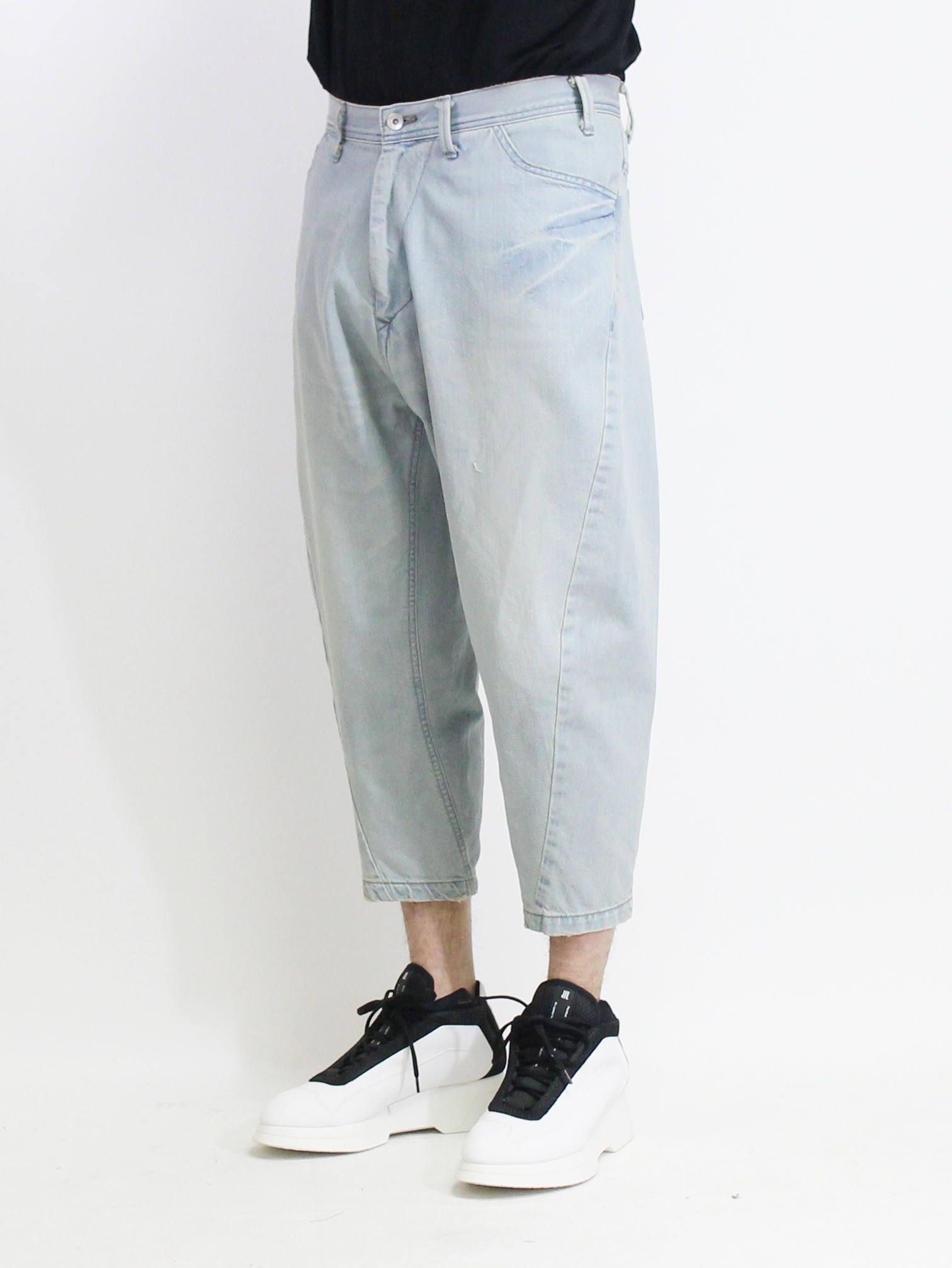 クロップドデニムパンツ - DENIM PANTS