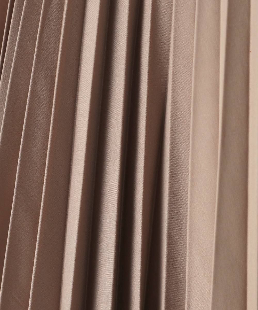 プリーツスカート - WRAP PLEATS SKIRT BEIGE