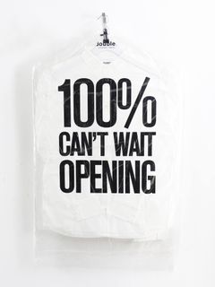 パッケージシャツ - 2D PACKAGED 3D CUTTING SHIRT SAYS SLOGAN - WHITE