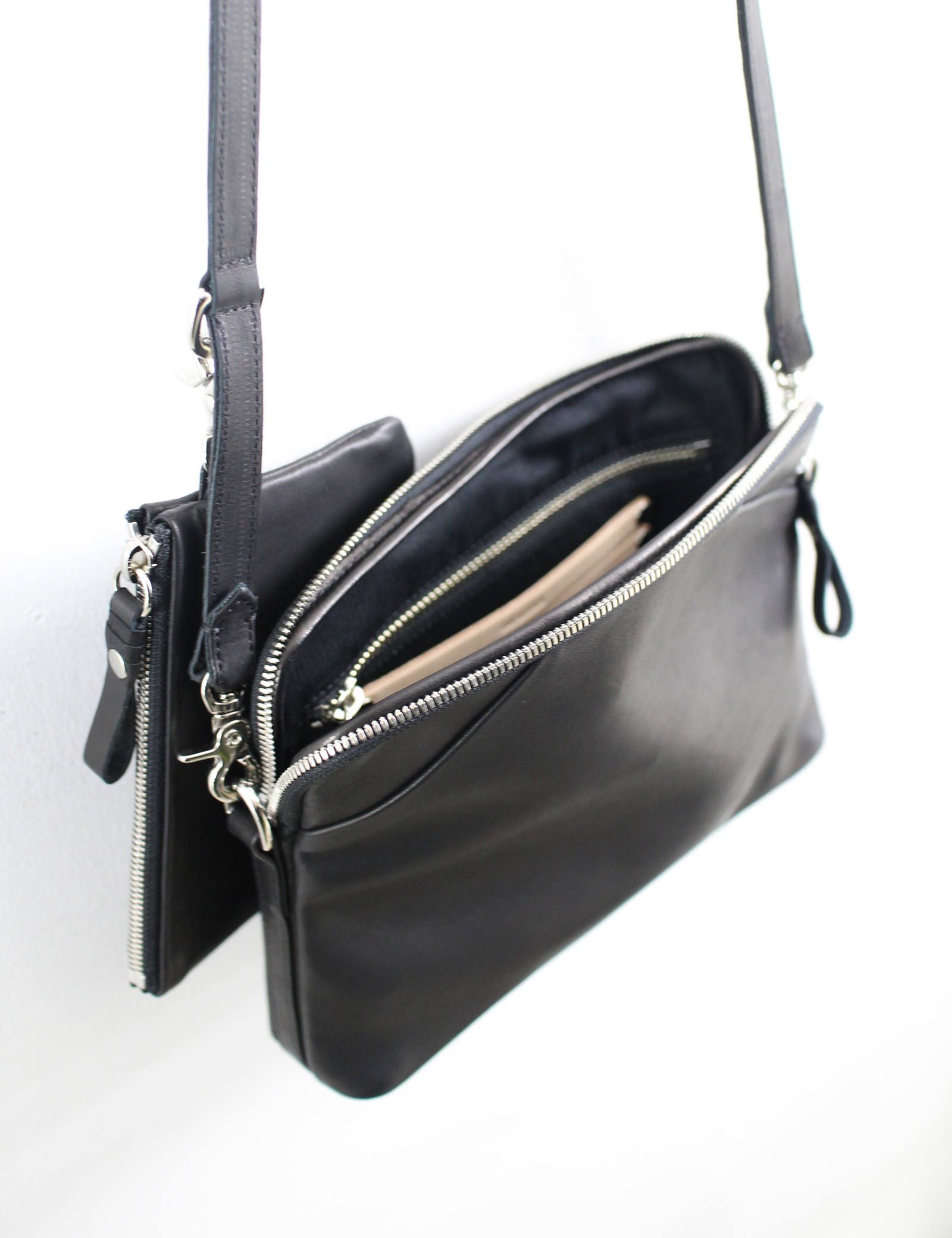 スウィッチショルダーバッグ - Switch shoulder - Black