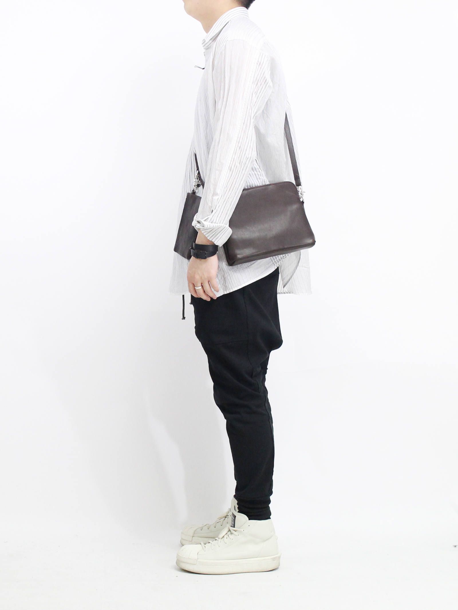 スウィッチショルダーバッグ - Switch shoulder - Brown