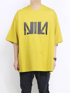 ニルズビッグTシャツ -  NIL BIG T-SHIRT - MUSTARD