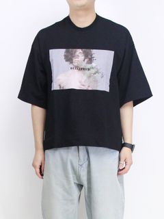 プリントTシャツ - PRINT T-SHIRT - BLACK 657CPM12