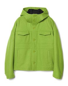 メルトンフードブルゾン - Hooded Melton Jacket