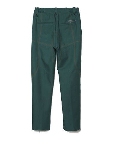 テーパードトラウザーズ - Taped Trousers Green