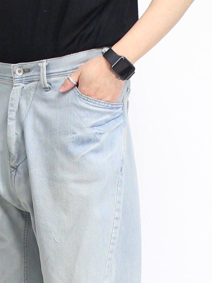 クロップドデニムパンツ - DENIM PANTS