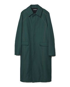 テーパードオーバーコート - Taped Overcoat GREEN