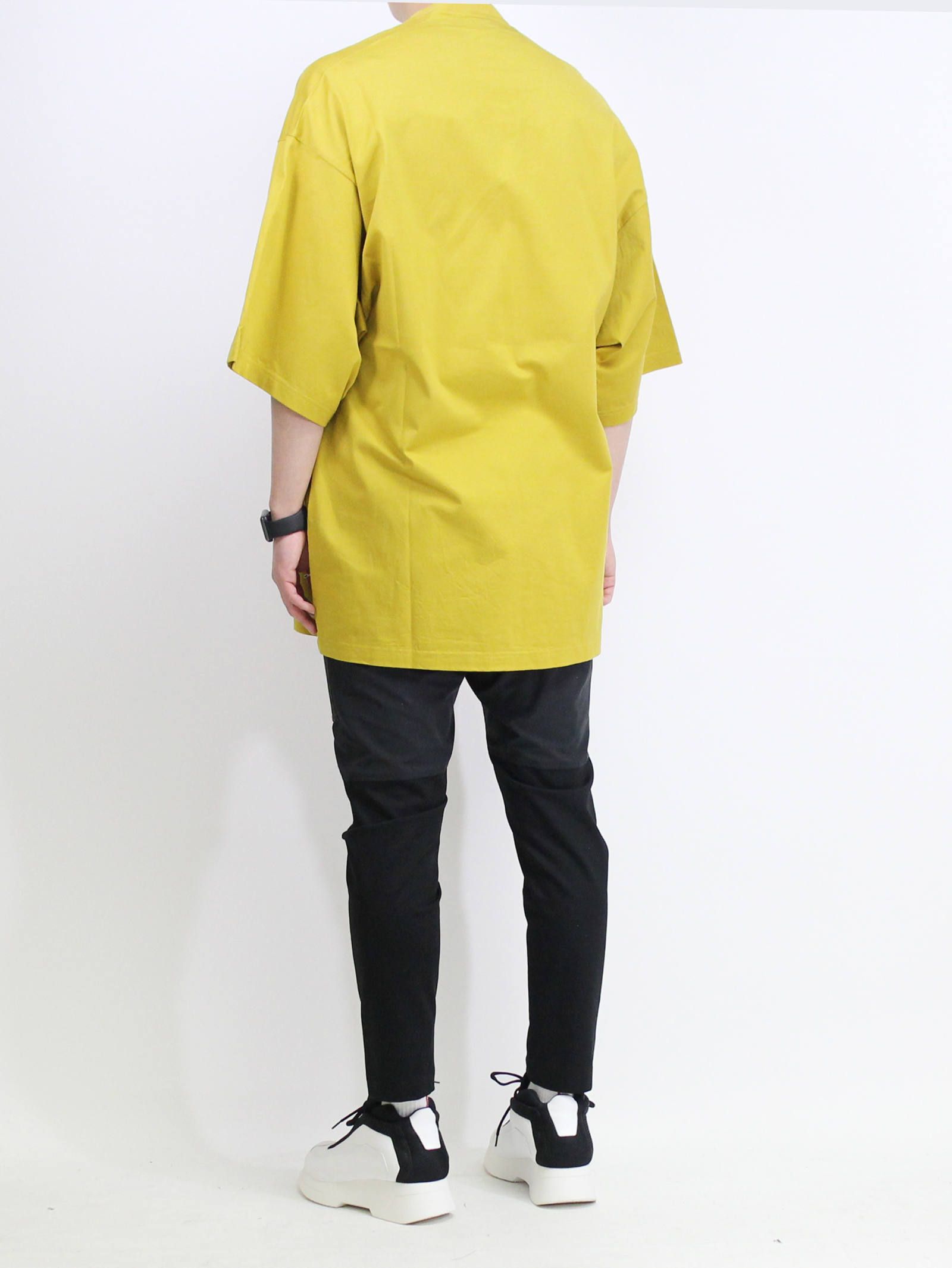 ニルズビッグTシャツ -  NIL BIG T-SHIRT - MUSTARD