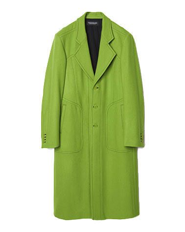 CHRISTIAN DADA - メルトンコート - Paneled Tailored Melton Coat GREEN | ADDICT WEB  SHOP