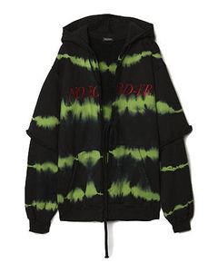 フーディー - Overdyeing Hoodie  GREEN