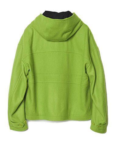 メルトンフードブルゾン - Hooded Melton Jacket