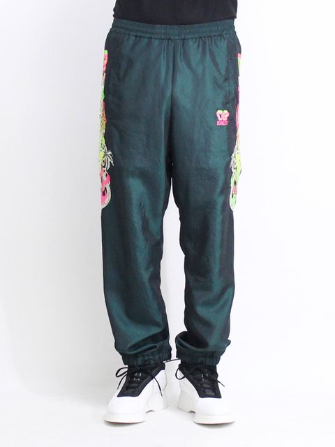 DOUBLET 19SS - CHAOS EMBROIDERY CHAMBRAY PANTS | ADDICT WEB SHOP