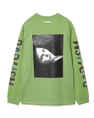 グラフィックプリントロングスリーブT - Graphic Print Long Sleeve Pocket T-shirt LIM