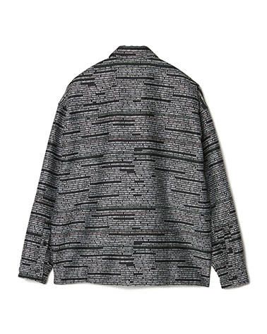 ジャガードシャツ- Patch-pocket Jacquard Shirt