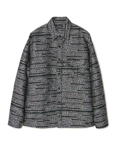 ジャガードシャツ- Patch-pocket Jacquard Shirt