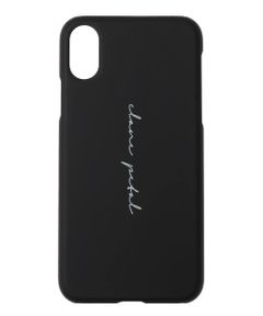 アイフォンX/XSケース - CLANE PETAL i phone case for X, XS BLACK