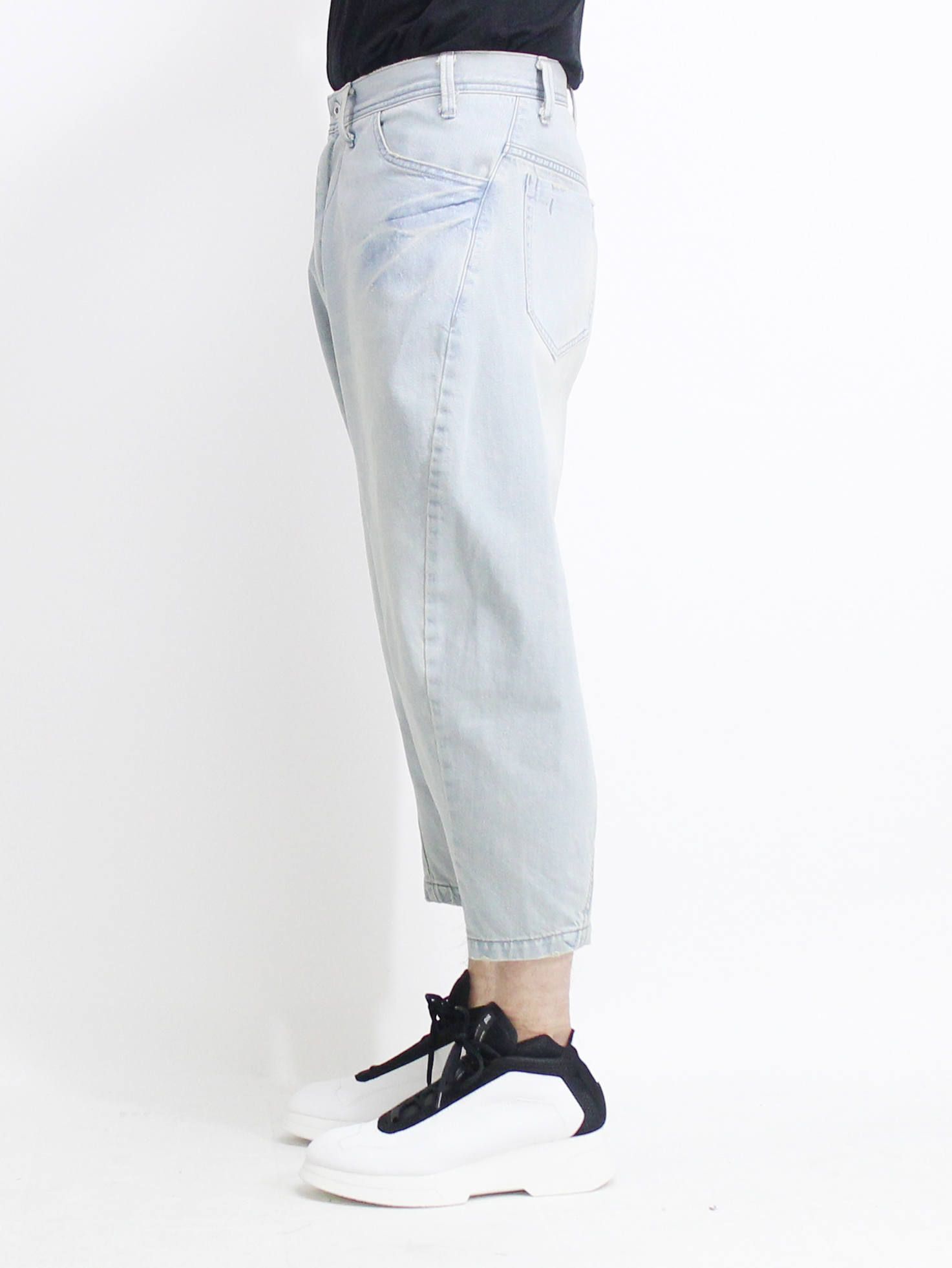クロップドデニムパンツ - DENIM PANTS