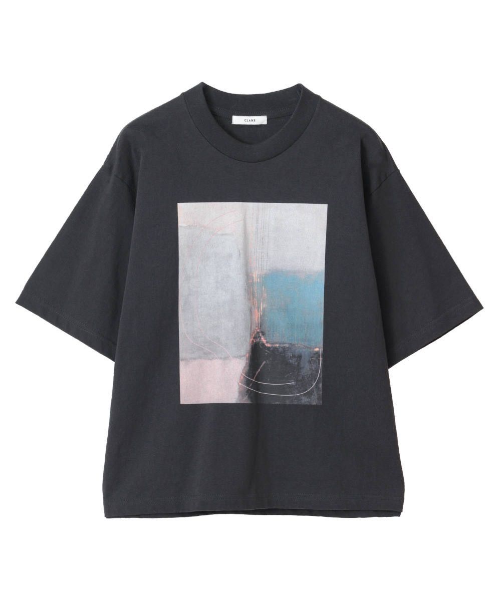 CLANE - アートTシャツ - ART T/S BLACK | ADDICT WEB SHOP