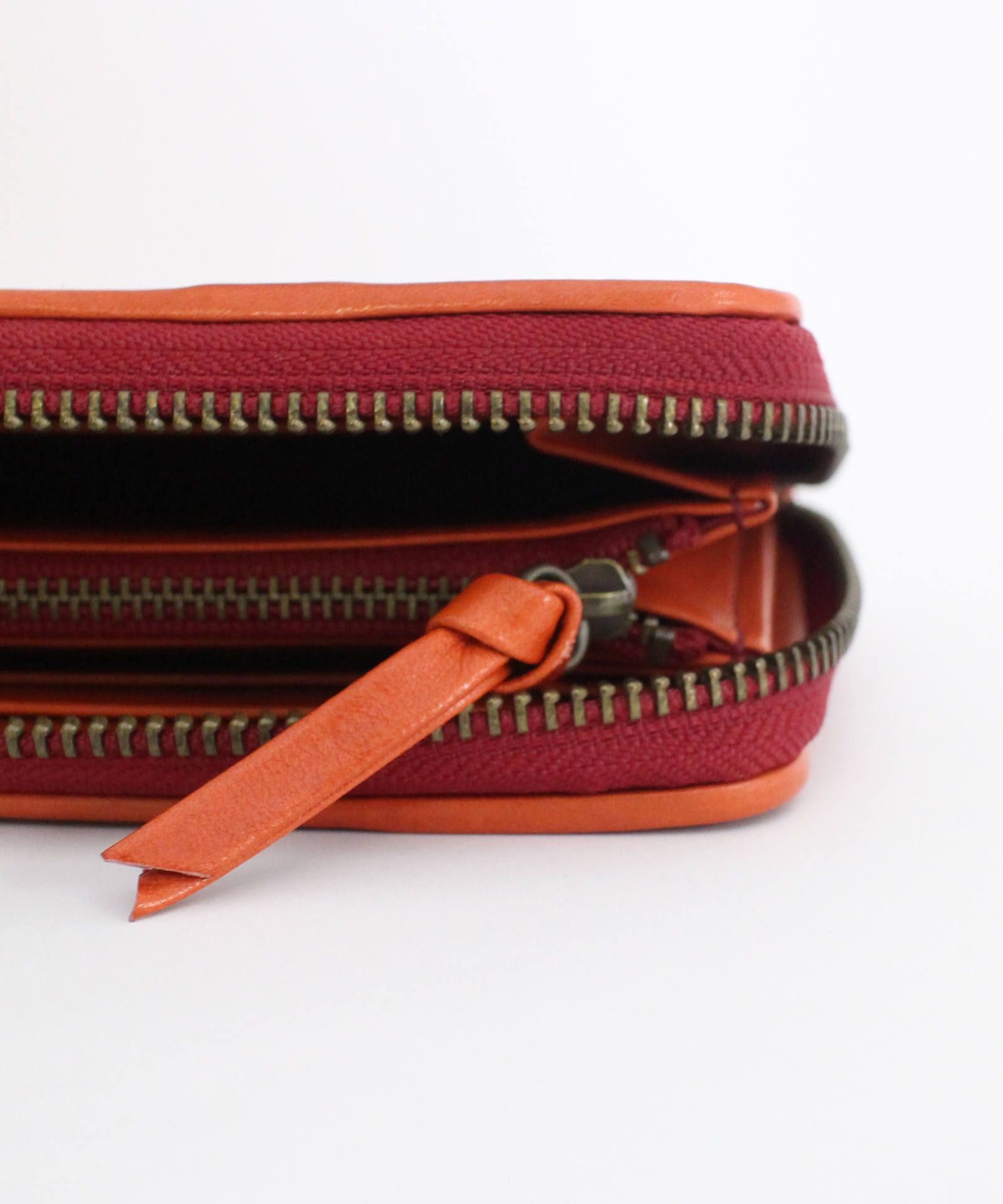 炙り出し長財布 - RED