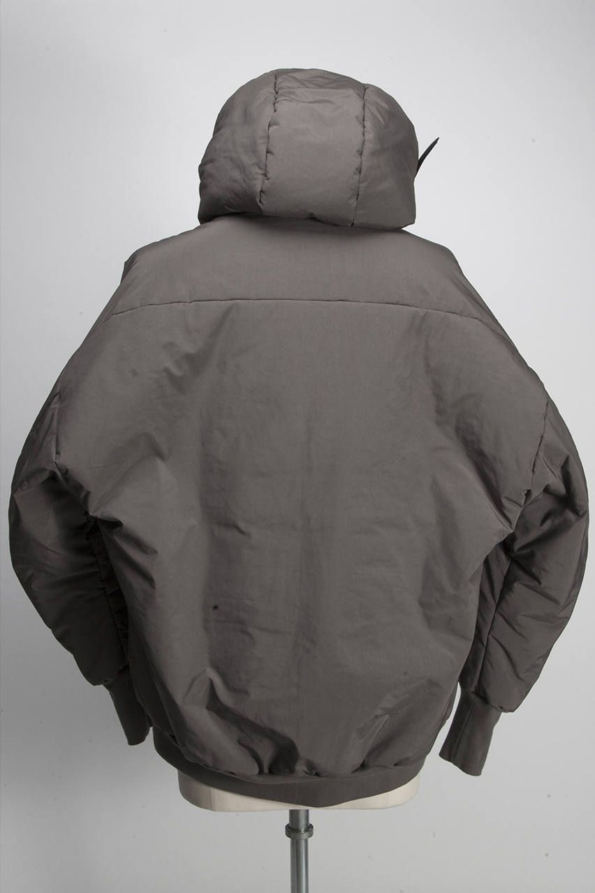 フードジャケット - FIXED PADDING HOODED JACKET - DUST