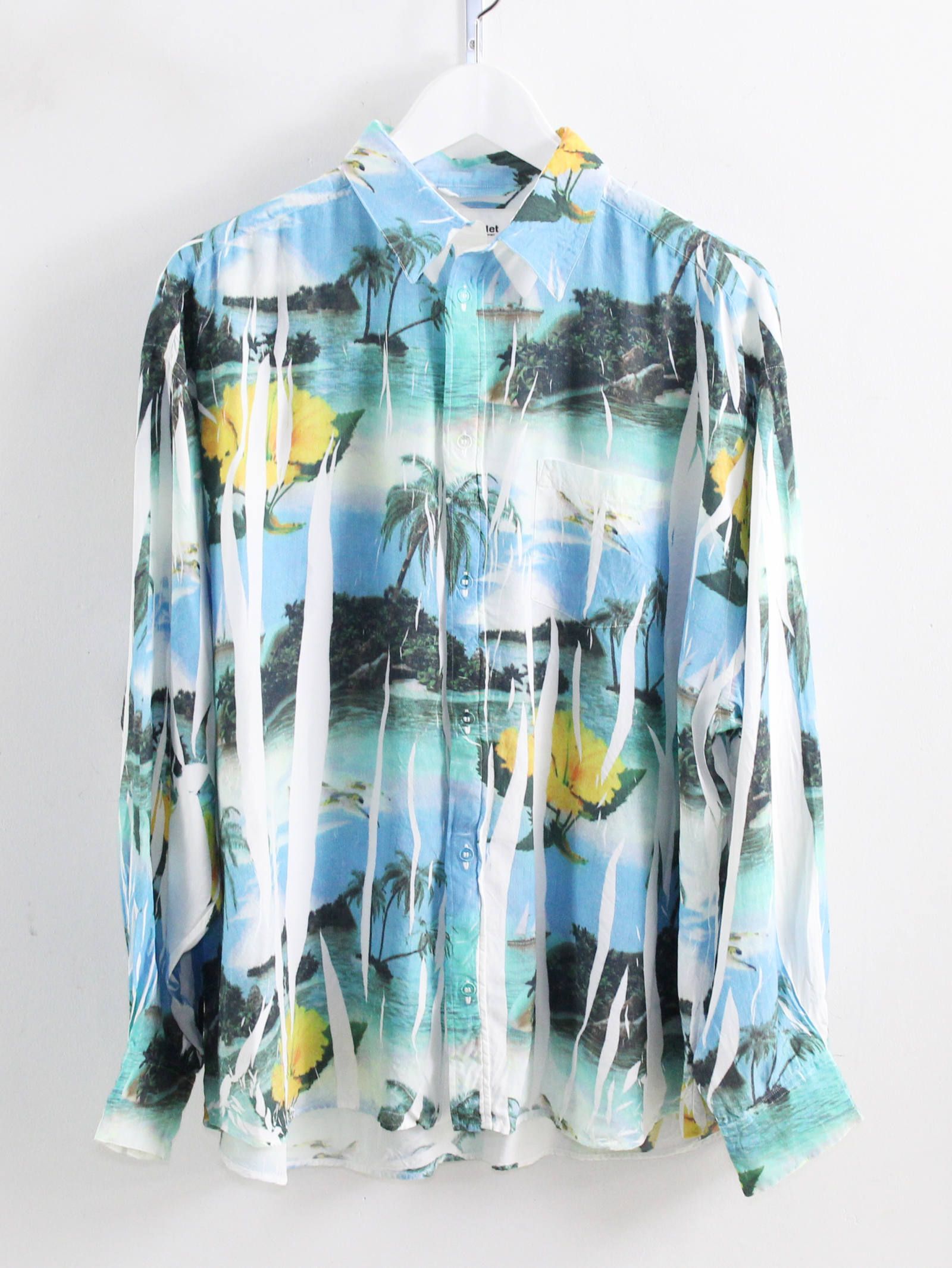 doublet - アロハ柄ハンガーシャツ - COMPRESSED ALOHA SHIRT IN THE