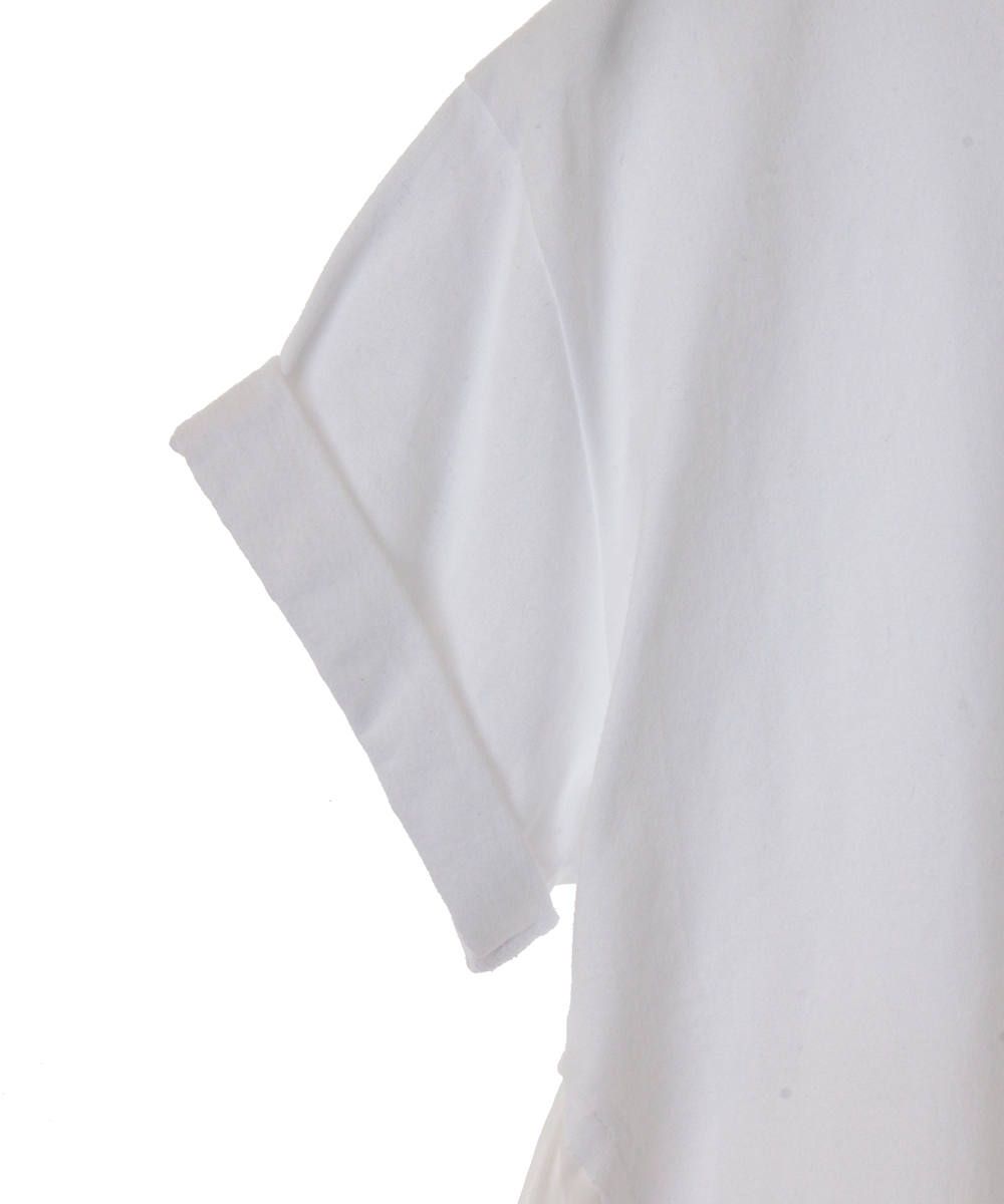 CLANE - バックフリルTシャツ - BACK FRILL T/S BLACK | ADDICT