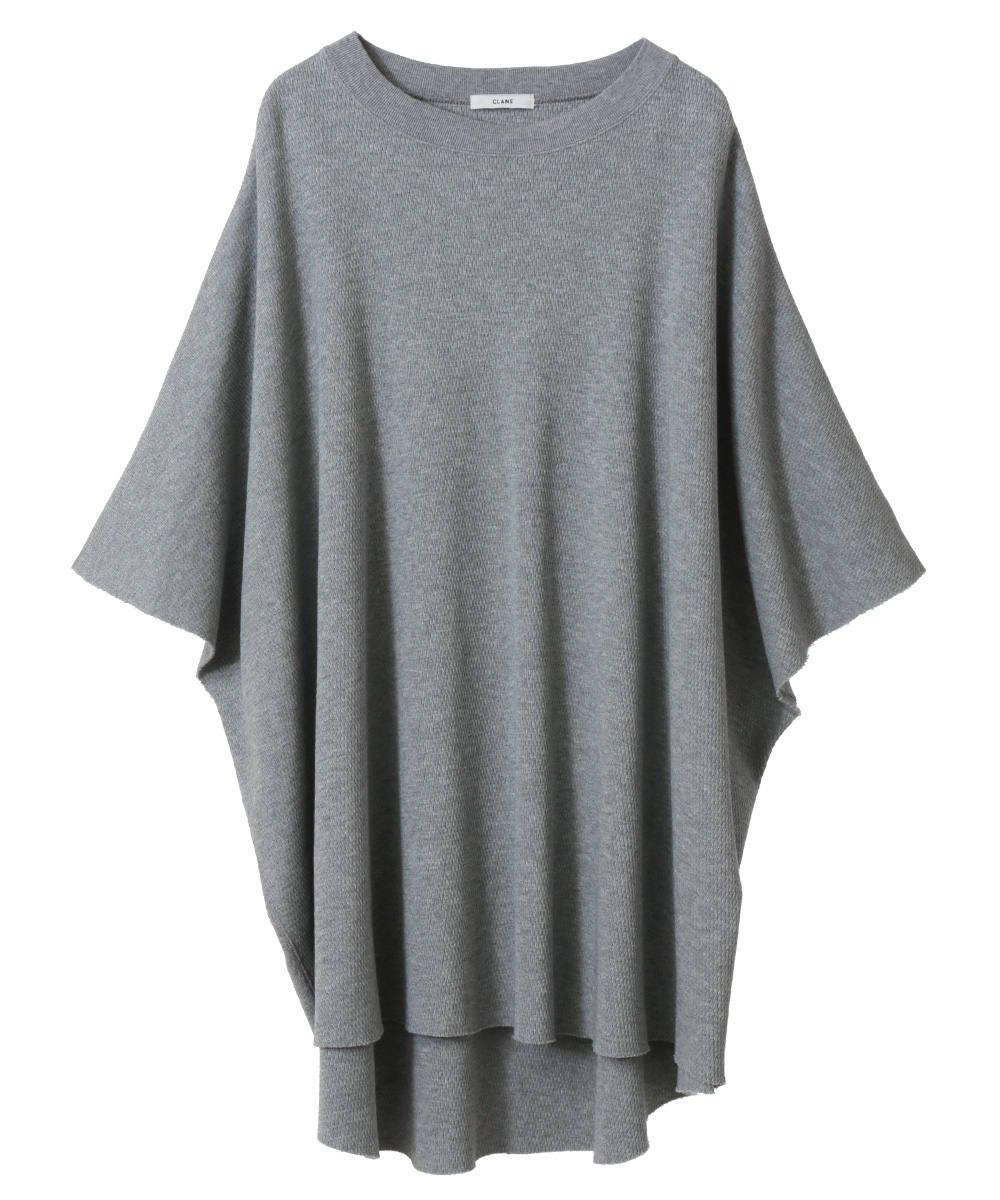 CLANE - サーマルビッグTシャツ - THERMAL BIG T/S GREY | ADDICT WEB SHOP