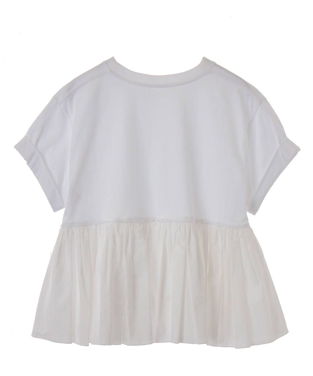 CLANE（クラネ）の「【CLANE(クラネ)】バックフリルTシャツ（T