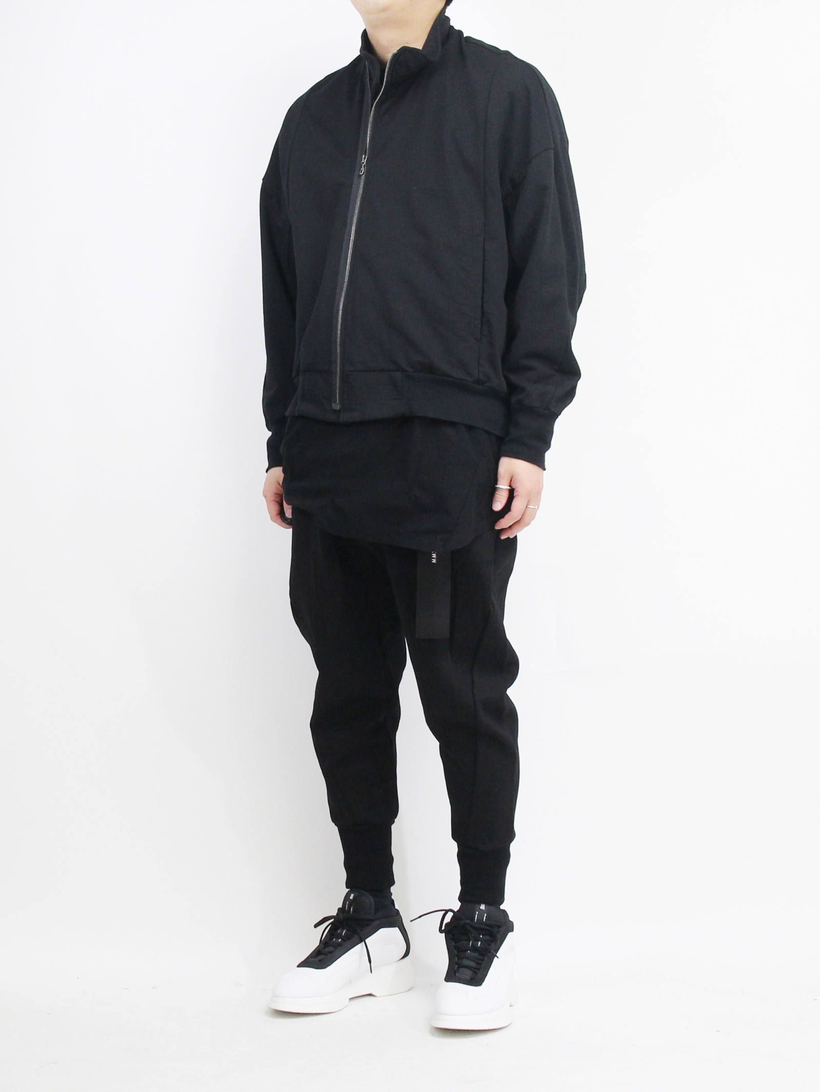 ダブルフェイスリブパンツ - COTTON DOUBLE FACE PANTS