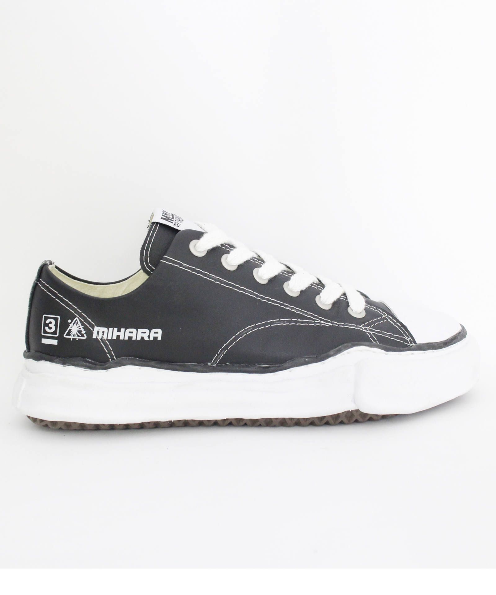 メゾンミハラヤスヒロスニーカー - LEATHER BLACK